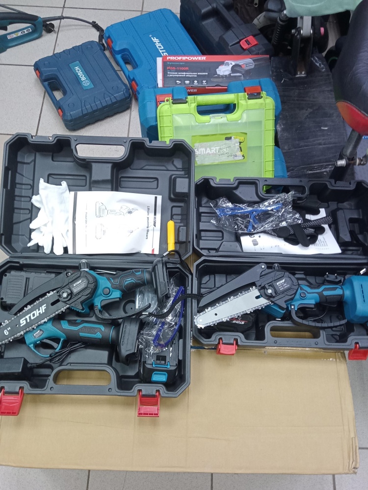 Цепная АККУМУЛЯТОРНАЯ ПИЛА STOHF