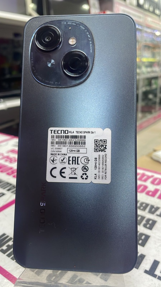 Мобильный телефон Tecno Spark Go1 4\128