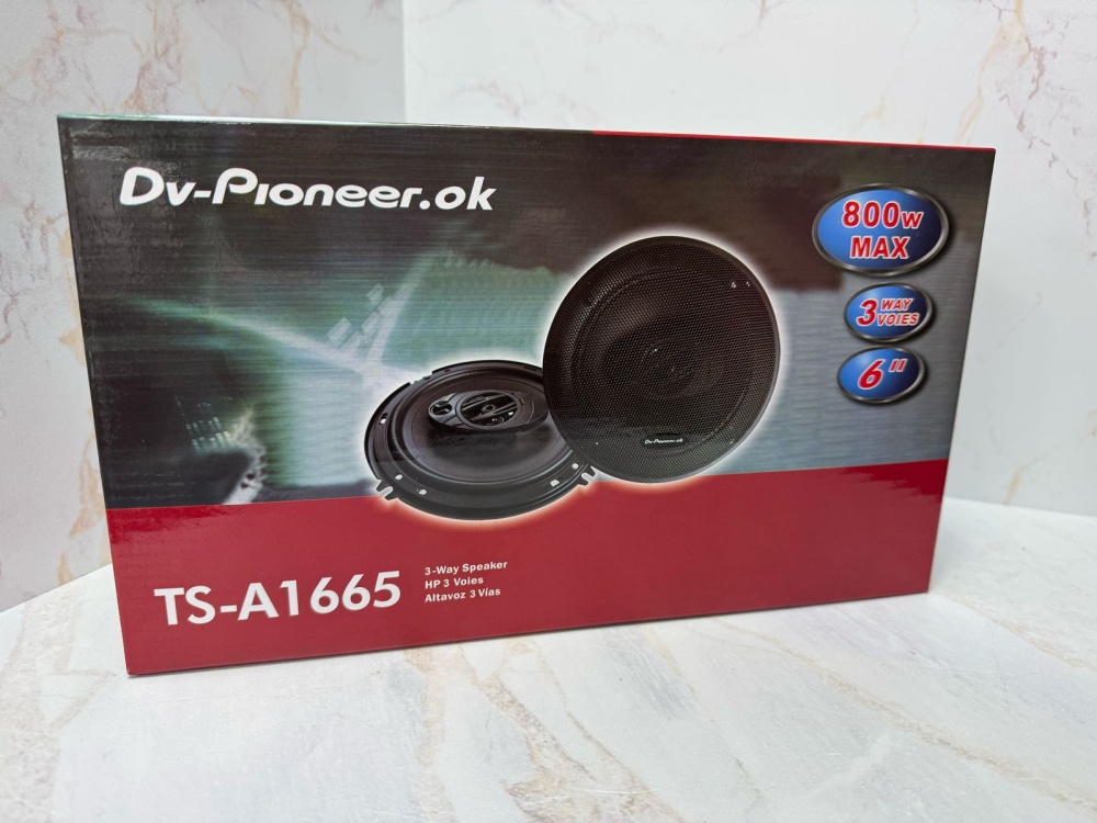 Автоакустика Dv-Pioneer.ok ts-a1665