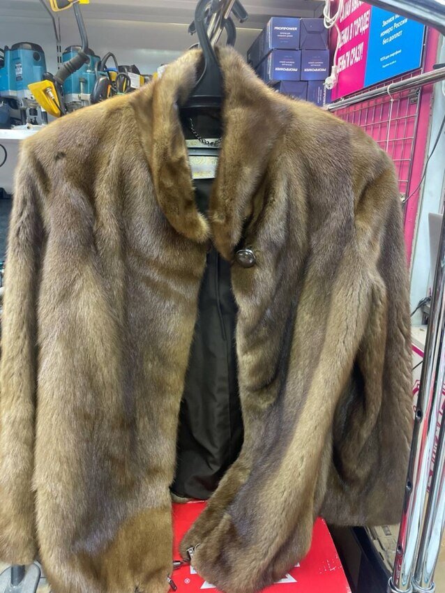 Шуба норковая 40-42р-р